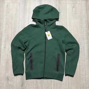 Nike Tech Fleece Windrunner Full-Zip Hoodie Gorge Green  FQ1883-341 Size Small